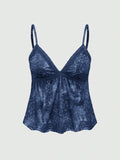 Women's Vintage Printed Camisole For Summer Holiday