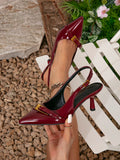 New Spring/Summer Pointed-Toe High-Heeled Sandals For Outdoor Wear