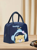New Kids Lunch Bag, Convenient Cartoon Bento Box Insulated Bag For Outdoor Use