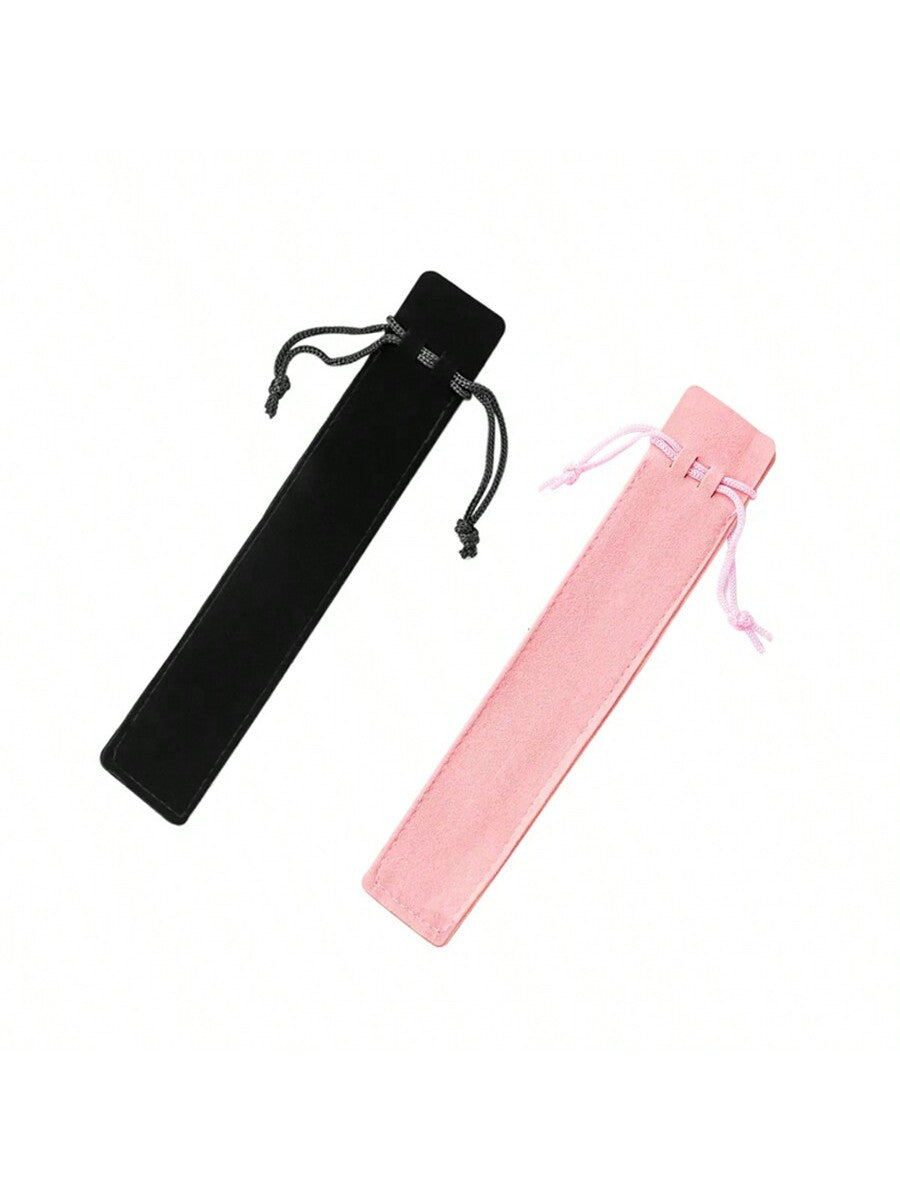 Black Velvet Pen Pouch Stylus Pen Pencil Case Bag Storage Container For Pen Ballpoint Pen Stylus Tablet Capacitive Screen Pen