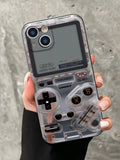 Fine Hole Straight Edge Plastic Game Console Painted Anti-Fall Phone Case, 3D Cartoon Design, For IPhone P14ProMax, P13, P11, P12, XR, 78GES2, XS, P15 And Samsung Series A03s, A03core, A04, A12, A13, A14, A21s, A22, A23, A24, A32, A33A34, A5 A51A52, A53,