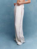 MISSGUIDED Side Stripe Wide Leg Pants