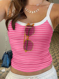Striped Camisole Women's Summer Casual Tank Top