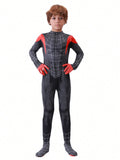 1 Set Children's Movie Character Role Play Costume, Superhero Jumpsuit, Kids Pretend Play Festival Costume