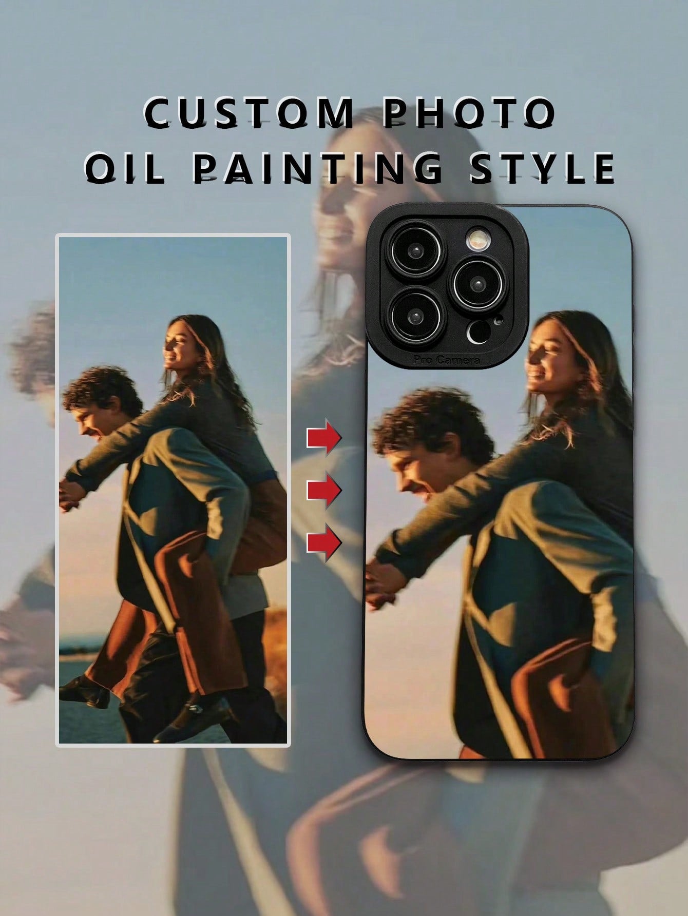 Personalized Custom Phone Case - Unique And DIY Gift For Couples, With Customized Photo Compatible With IPhone And Samsung Phones, IPhone 11 / 13, Samsung Galaxy S Series, Etc.