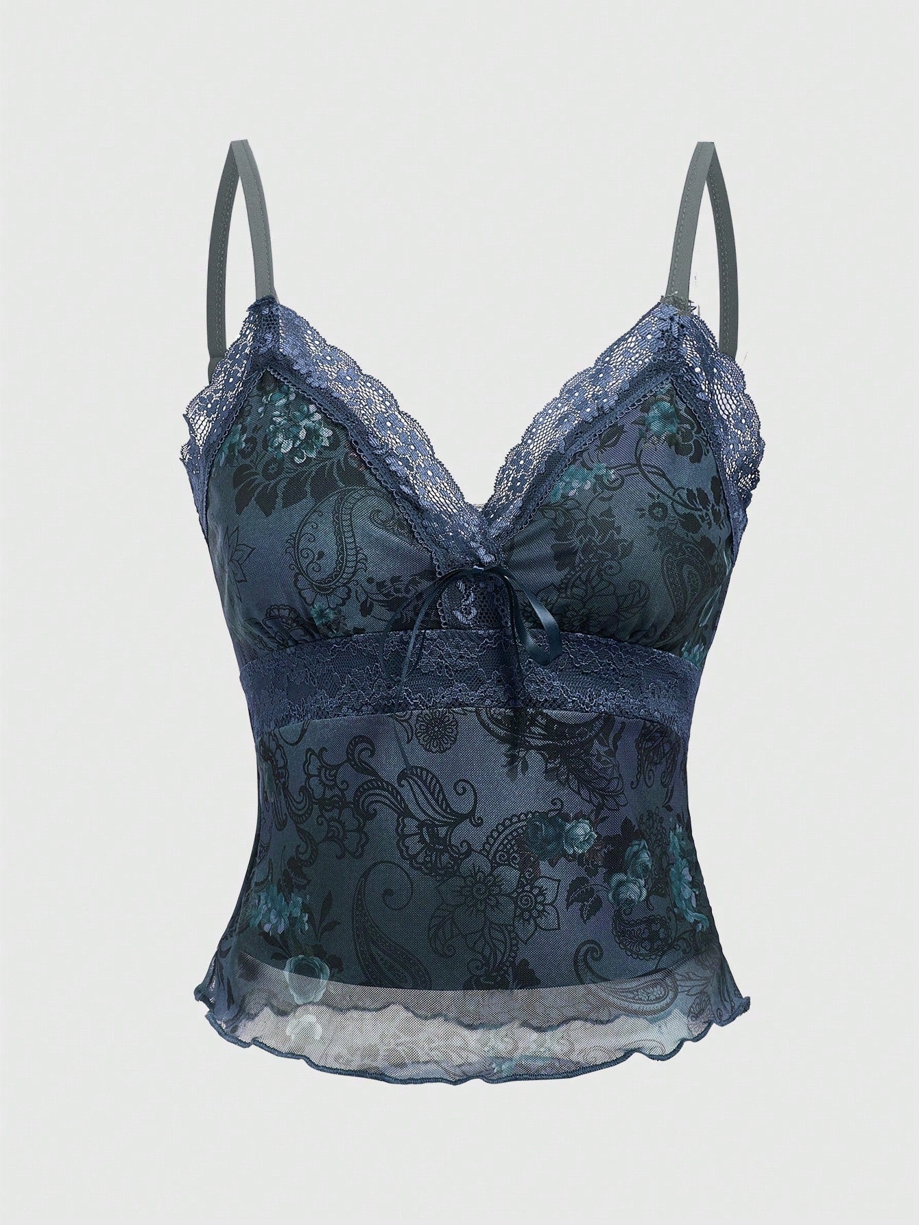 Fairycore Ladies' Solid Color Simple Daily Lace Camisole Cami Top