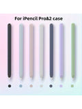 Silicone Skin Sleeve Cover Compatible With Apple Pencil Pro&2nd Generation Protective Sleeve Skin Accessories With 3pcs Apple Pencil Tips Cover