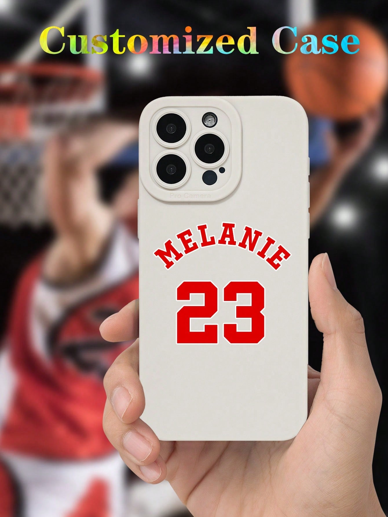Customized Personalized Name And Number Full Wrap Anniversary Shockproof Phone Case TPU Transparent Soft Cover Compatible With IPhone 11/12/13/14/15 Pro Max