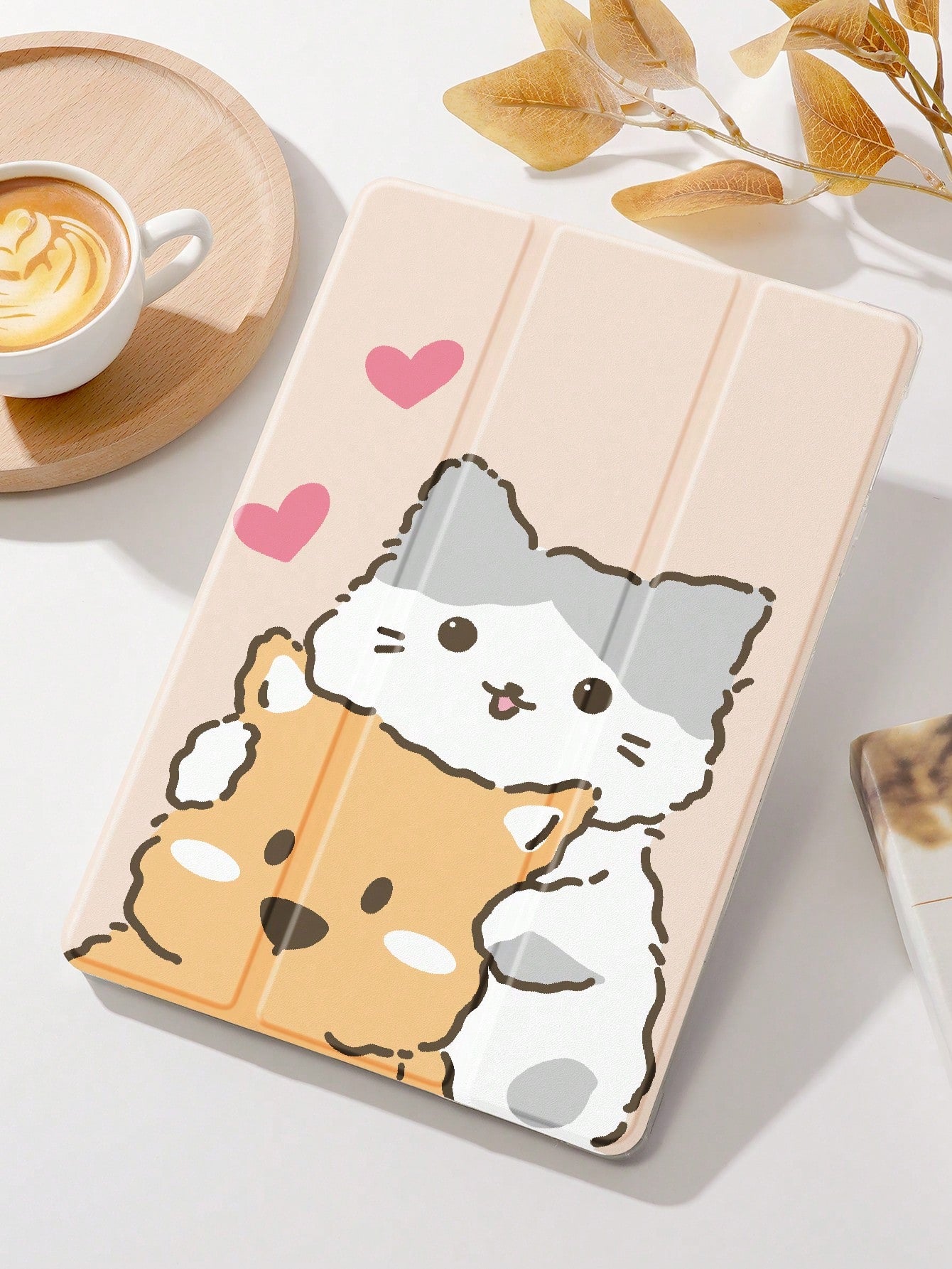 1pc Spider Design Tablet Case, Anti-Drop With Pen Holder, Support Sleep/Wake Up Function, Compatible With Samsung, Huawei, Xiaomi And Ipad