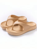 Women's Slip-On Slip-On Lightweight Sports Sandals, With Arch Support, Cushioning Toe Separator, And Comfortable Fit
