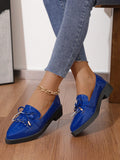 Women's Fringed Black Mary Jane Shoes With Thick Soles, Pointed Toes And Chunky Heels