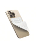 Double-Sided Suction Cup Phone Mount, Silicone Suction Phone Case Adhesive Sticky Phone Grip Hands-Free Phone Grip Silicone Phone Holder Compatible With Iphone & Android