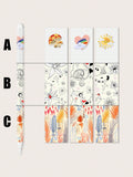 3pcs/Set Sticker Skin For Apple Pencil Pro, With Mushroom, Flower, Dark Cloud Patterns, Made Of Breathable PVC Material. The Sticker Can Beautify And Protect The Apple Pencil From Scratches, Making It A Unique Gift For Yourself!