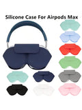 1pc Silicone Protective Cover & Carrying Case Set For AirPods Max, Soft & Durable, Multi-Protection Against Dust, Water, Scratches And Fall, Washable And Easy To Clean, Fashionable Design With Multiple Colors Optional, Great Gift Idea