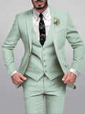 Men's Single-Breasted Suit Jacket, Leisure Suit, Suitable For Weddings