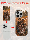 Personalized Name Transparent Mobile Phone Case Custom Phone Case Compatible With Apple Iphone15promax/Samsung S24ultra/Redmi And Other Models