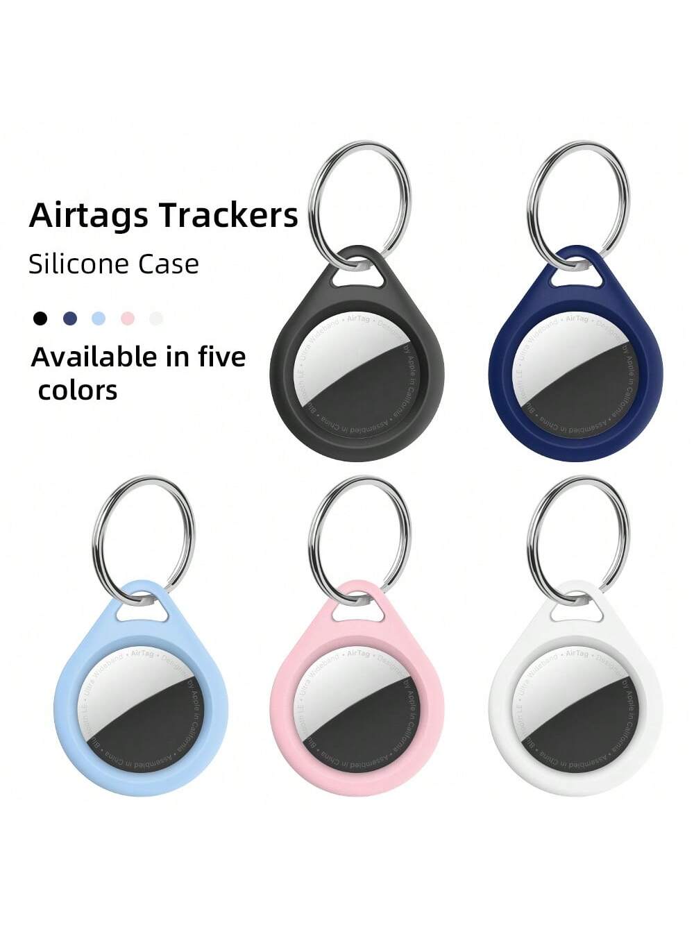 Waterproof Case Compatible With Apple AirTag Compatible With Apple Airtag Tracker Locator PC Protective Case Anti Loss Drop PC Protective Case(1pc)