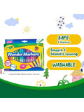 Crayola Wonder Markers 20 Colors 58-0085 Fine Line Washable