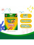 Crayola 52-0389 Jumbo Crayons Assortment 8 Pack