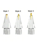 1pc Replacement Tips Compatible Compatible With Apple Pencil 2 Gen IPad Pro Pencil - IPencil Nib For IPad Pencil 1 St/Pencil 2 Gen Transparent