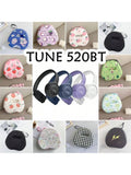For  TUNE 520BT Headphone Case Cute Headset Storage Bag EVA Earpads Casing Box