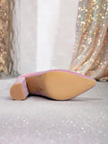 Women's Fashion Glitter Stiletto Over-The-Knee Boots