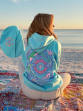 Drawstring Long Sleeve Hooded Top With Front Pocket And Letter Print, Suitable For Daily Casual Wear