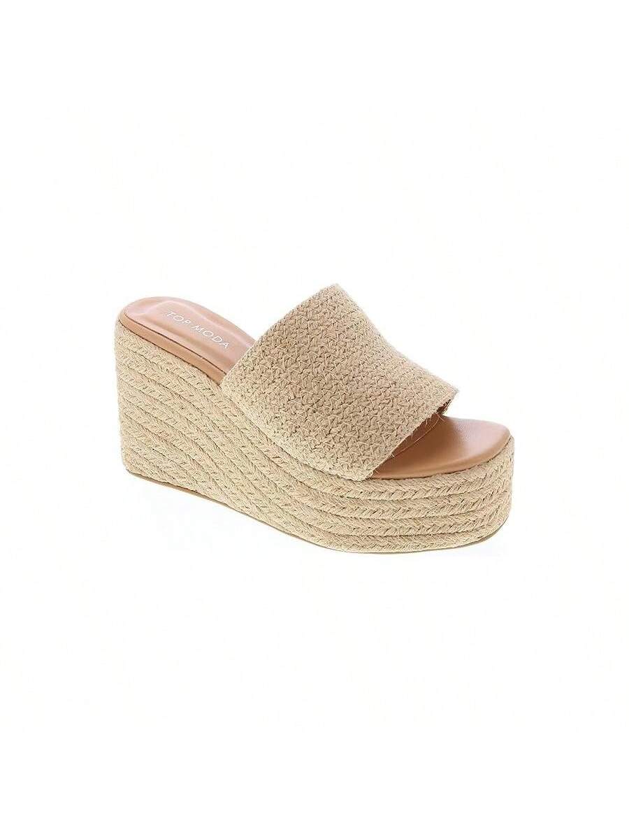 Top Moda Wedge Espadrille Slide Sandals Webster-20