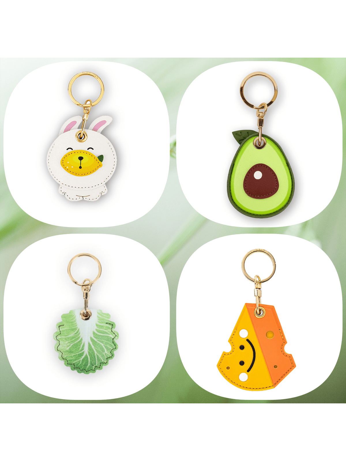 Tracker Protective Cover Pu Pickup Case Creative Personalized Keychain Pendant Cute Bag Hanging
