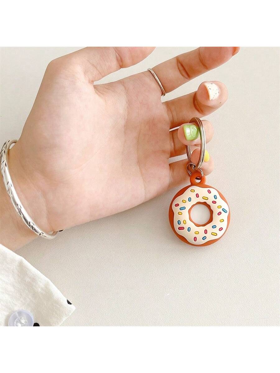 Soft Silicone Donut Protective Cover For Apple Airtag Anti-Lost Locator