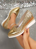New Spring/Autumn Women Platform Wedge Pumps Open Toe Woven High Heels, Comfortable & Versatile
