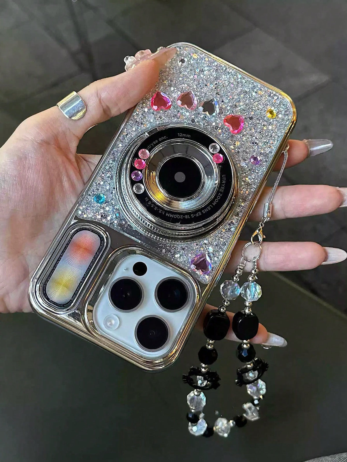 Funny Crossbody 3d Camera Shaped Phone Case Compatible With Iphone 14 Pro Max, Comptible With Apple 13 With Lanyard, Comptible With IPhone 11/12/X/Xs/Xr/Xs Max