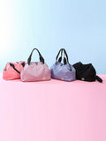 Large Capacity Women's Sports Gym Bag With Wet And Dry Separation, Shoulder & Handheld Travel Bag, Waterproof Yoga Bag For Short Trips