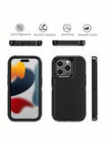 Anti Drop, Shock-Absorbing, And Abrasion Resistant, Full Body Protective Phone Case, Sturdy And Durable, Three In One Protective Case Compatible With IPhone, SAMSUNG, HUAWEI, HONOR, , XIAOMI, REDM