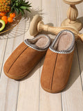 New Autumn Winter Home Bedroom Couple Slippers, Simple & Stylish, Comfortable & Warm