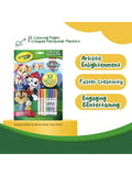 Crayola Paw Patrol Coloring & Activity Pad, 32 Pages & 7 Markers