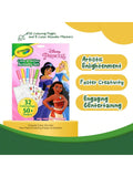 Crayola Disney Princess Color & Sticker Set With Pipsqueak Markers, 32 Pages, 3 Sheets, Over 50 Stickers, Ages 3+