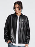 Men's Plain And Simple Daily Long Sleeve Coat/Jacket