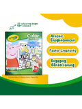 Crayola Peppa Pig Coloring Pages And Stickers, Gift For Kids,Toddler Drawing & Coloring Kit, Peppa Pig Toy, Gift For Kids Ages 3, 4, 5, 6