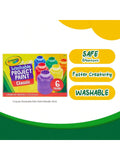 Crayola Washable Kids Paint, 6 Count, Kids At Home Activities, Painting Supplies, Gift, Assorted