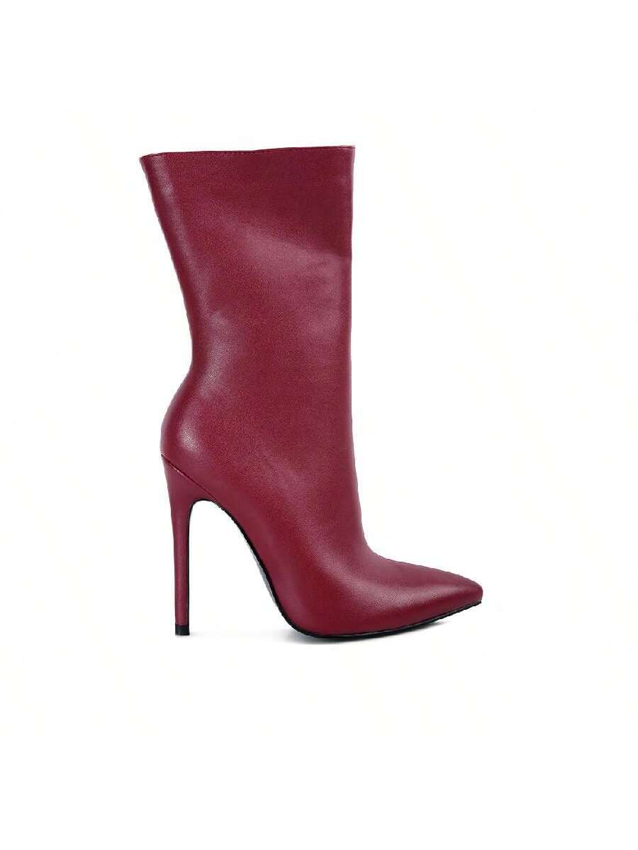 Micah Pointed Toe Stiletto High Ankle Boots