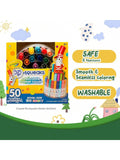 Crayola Pip Squeaks Marker Set, 50 Washable Markers, Gift For Kids