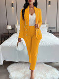 Ladies' Plain And Simple Daily Suit Two-Piece