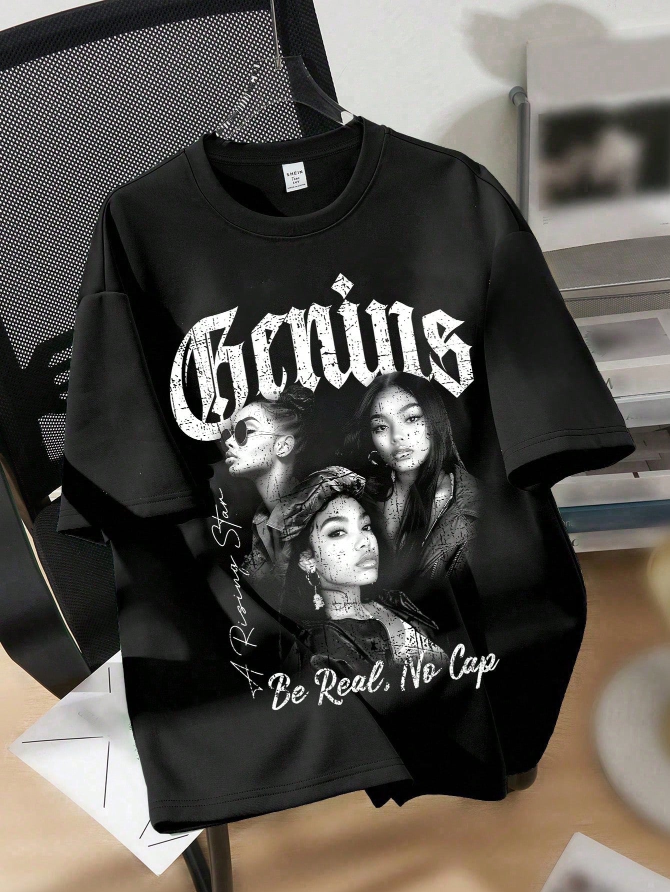Plus Size Loose Fit Short Sleeve T-Shirt With Screaming Skull & Cartoon Pattern,Halloween Clothes