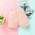 Baby Girl Elastic Waist Ribbed Shorts