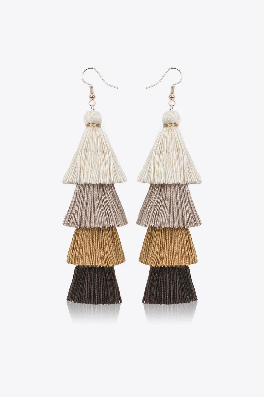Layered Tassel Earrings