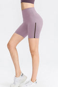 Wide Waistband Sports Shorts