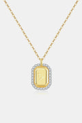 Zircon Decor Constellation Pendant Necklace