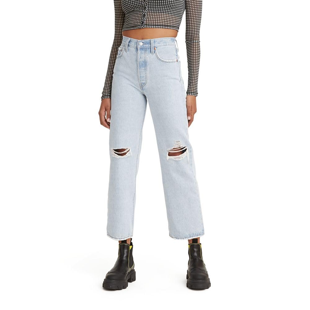 Levi's Women's Premium Ribcage Straight Ankle Jeans