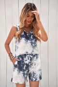 Tie-dye Tank and Shorts Set